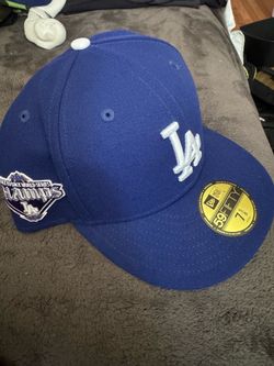 Los Angeles Dodgers Back to Back Champions Diamond New Era Fitted Size 7 5/8