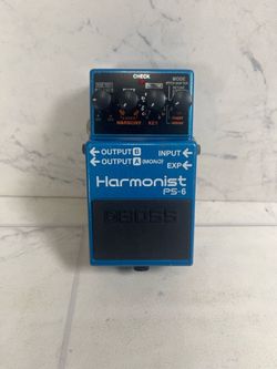 BOSS HARMONIST PS-6 EFFECTS (A1G009689)