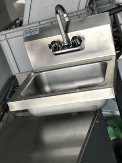New Hand Sink nsf Stainless 