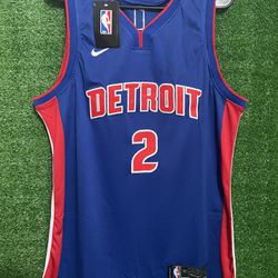 CADE CUNNINGHAM DETROIT PISTONS NIKE JERSEY BRAND NEW WITH TAGS SIZE XL