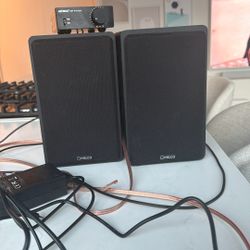 Mica Bookshelf Speaker + Amplifier