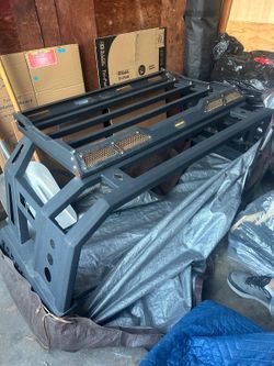 Hooke road tundra bed rack offroad cargo carrier