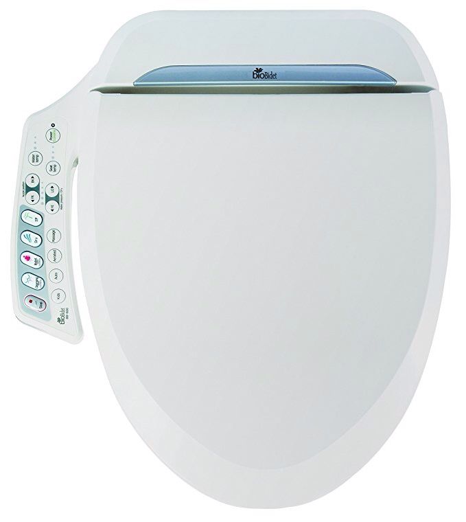 New Bio Bidet Ultimate BB-600 Advanced Bidet Toilet Seat, Elongated White