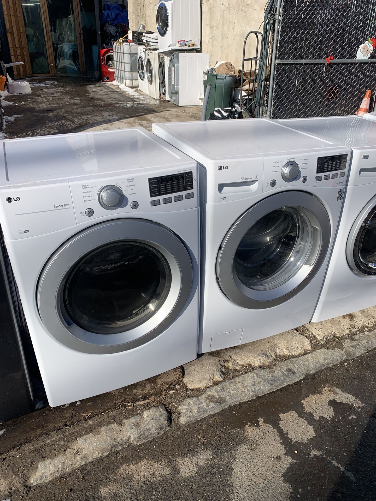 Lg Washer N Gas ⛽️ Dryer Set