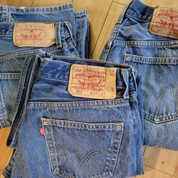 Men's Levi 501 33X33 Jeans