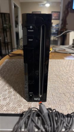 Nintendo Wii Console Black with all accessories