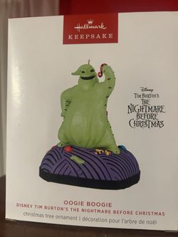 oogie boogie christmas xmas tree ornament 