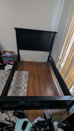 Full Size Black Bed Frame