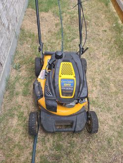 $70cash Cub cadet...starts 1st pull and dies .  will need tune up & oil change...been sitting since last summer but starts great