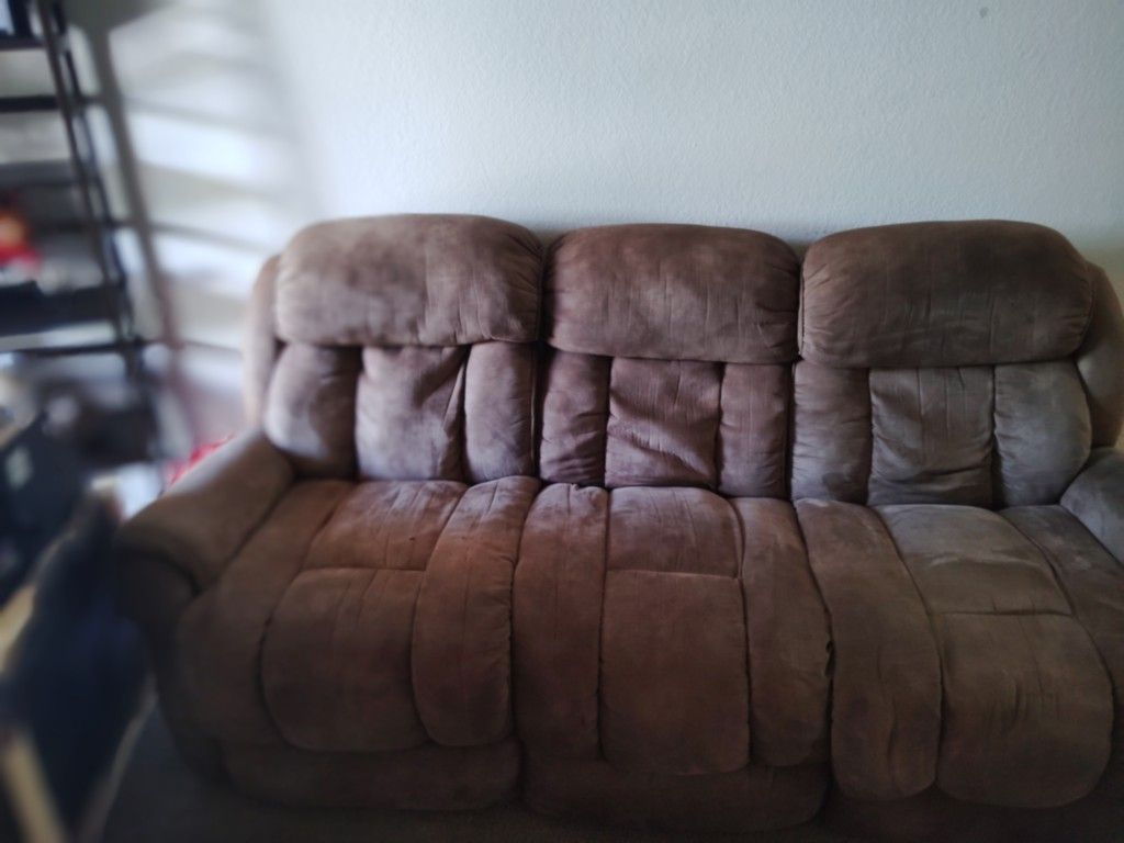 FREE reclining couch and loveseat