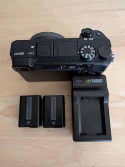 Sony - Alpha 6400 APS-C Mirrorless Camera 4K Video Camera (Body Only) - Black