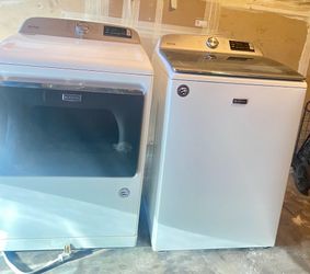 Maytag  Smart Washer & Dryer extra wash