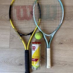 Tennis rackets W/ Balls