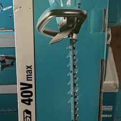 Makita XGT 40V max Brushless Cordless 24 in. Hedge Trimmer (Tool Only)