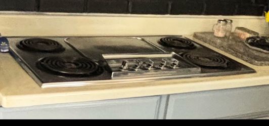 Vintage cooktop stove