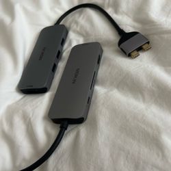 (2) Mokin MacBook Pro/Air USB-C docking Hub 