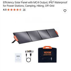 Pair of 200w solar panels