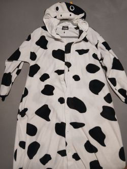 Cow Halloween Costume (Onesie, Adult Size)