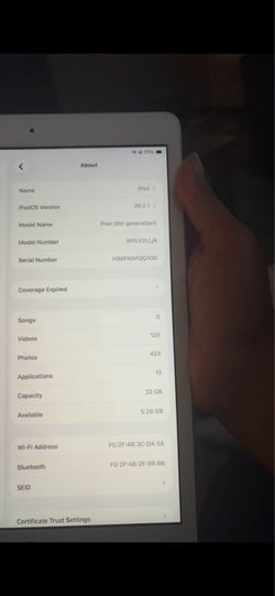8th generation iPad
