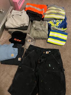 Carharth clothing and other brands