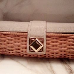 Michael Kors Wicker Handbag, Clutch