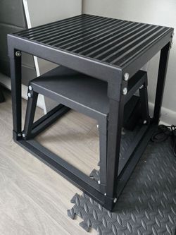 Plyometric jump box set 12 & 18