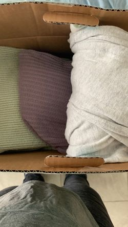 Free box of clothes