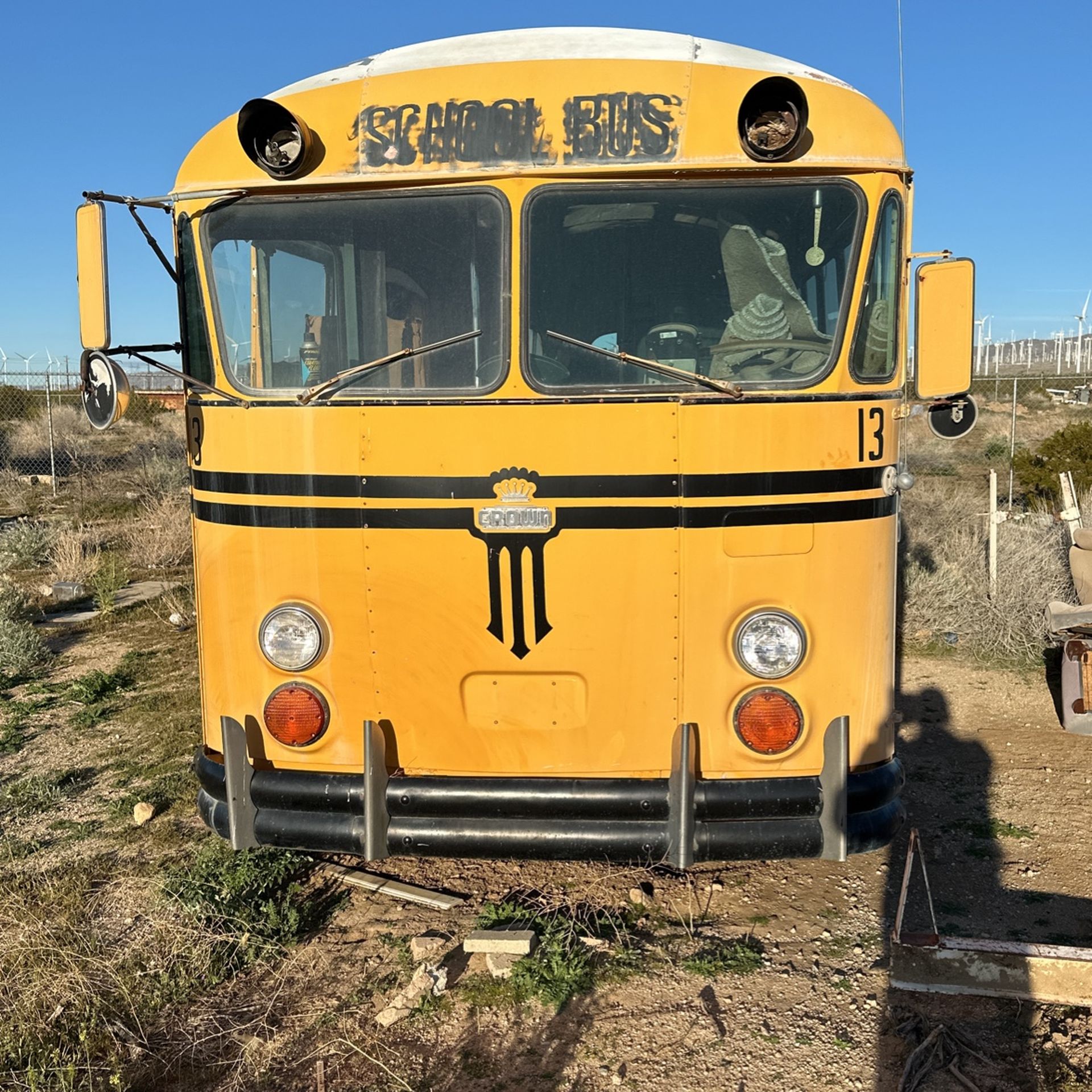 1958 Crown School Bus