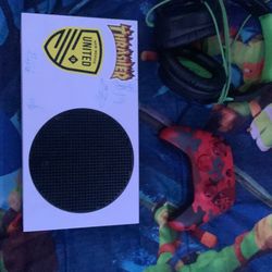 Xbox Series S With 2 Controllers ,Astro Headset And  A Account With Gta Account That Is Stacked And A Acc With Over 100 Games