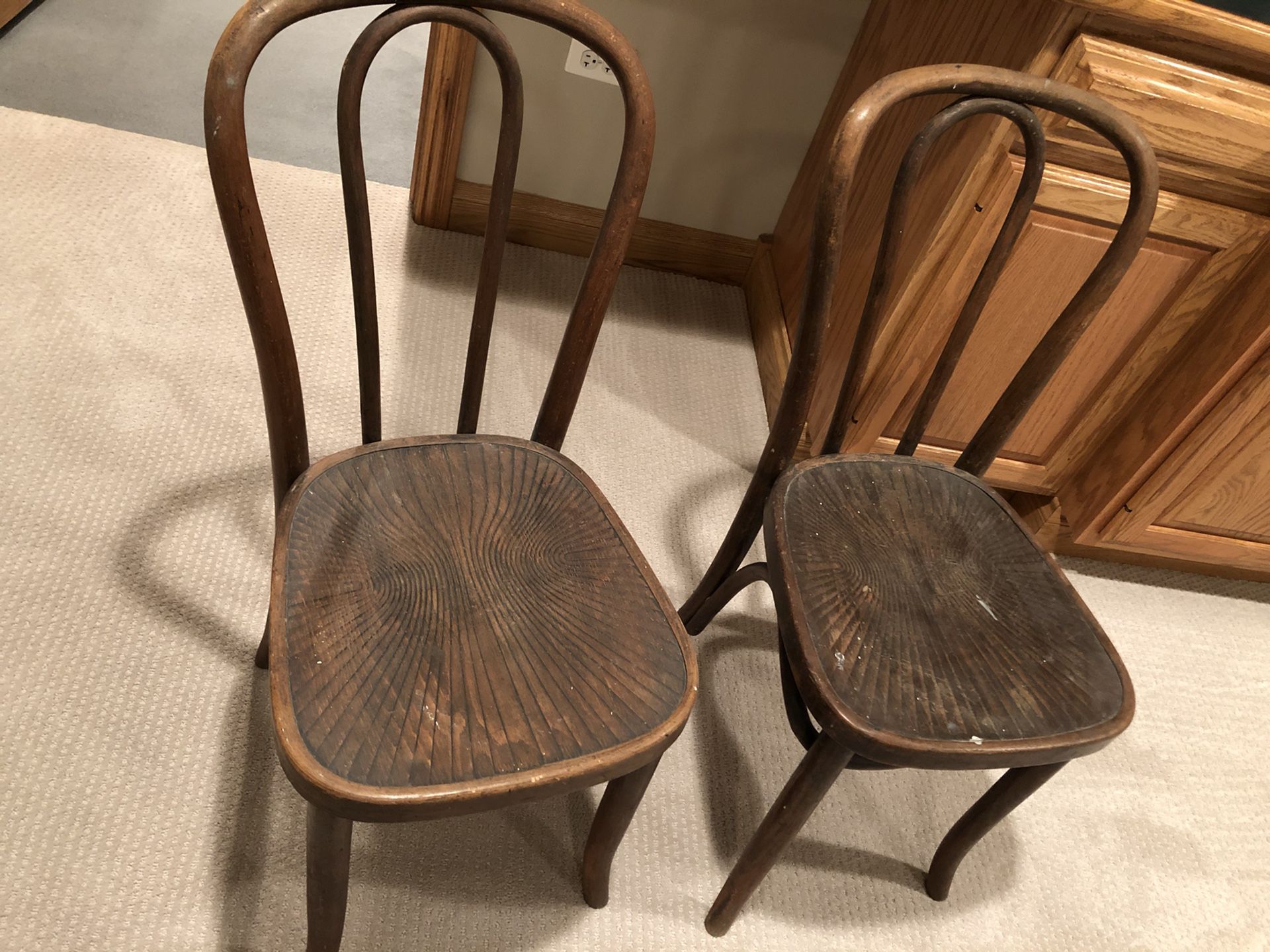 Antique (1910) Bentwood Chairs