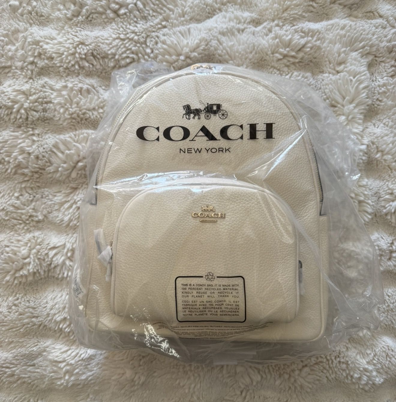 Genuine Coach small backpack