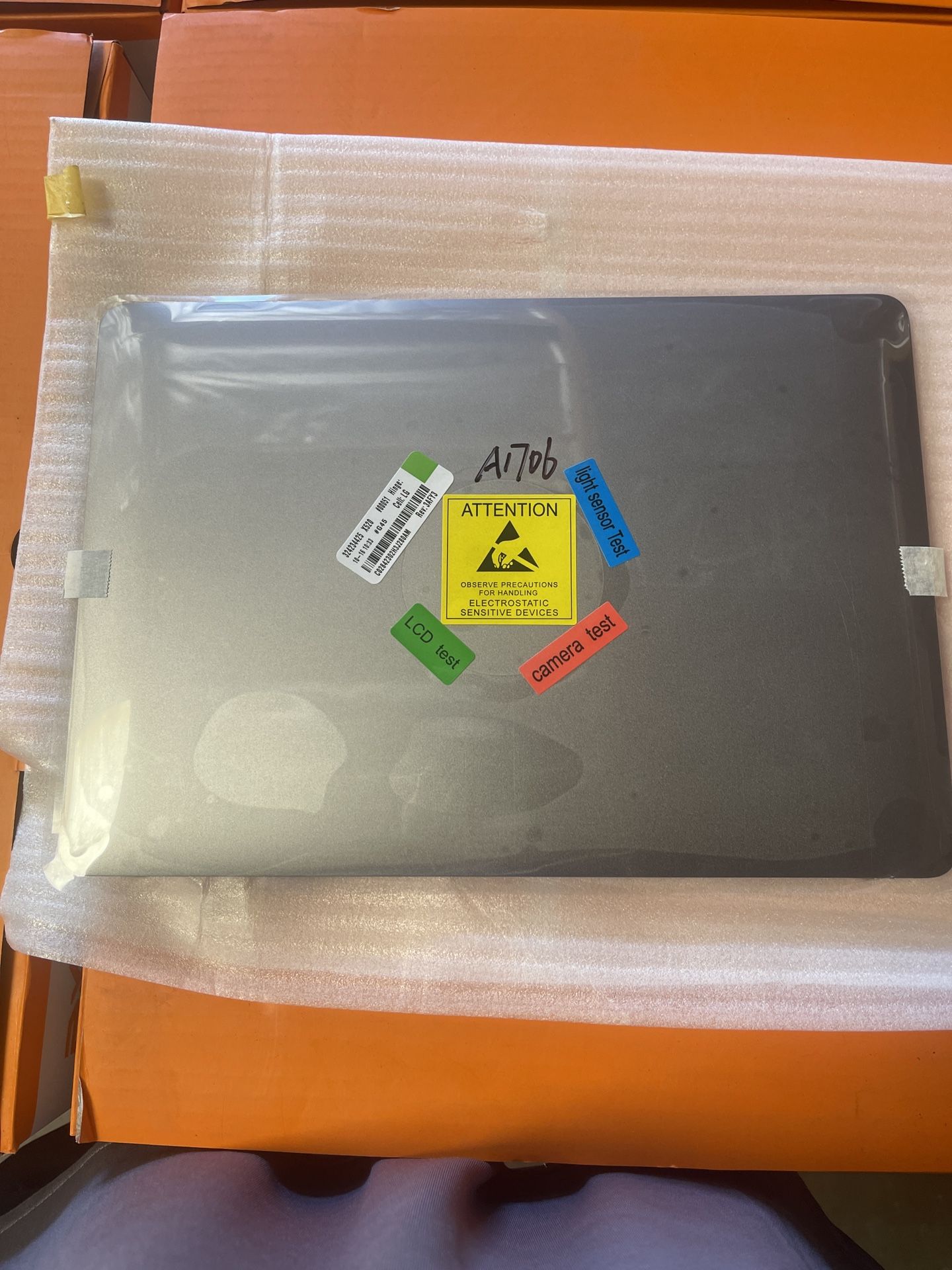 NEW for 13" MacBook Pro A1706 A1(contact info removed) 2017 LCD Screen Assembly (Space Gray)