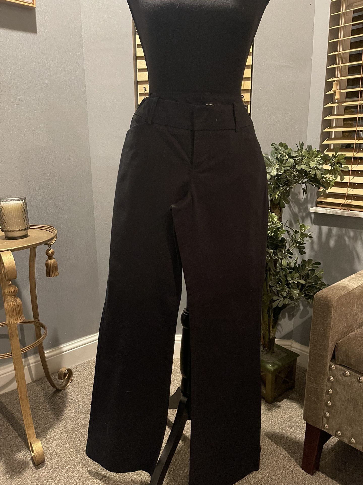 Dress Pants Black. Size 2 Fit 3. 