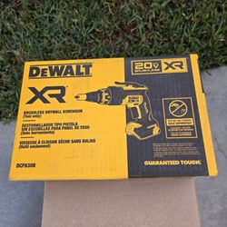 Dewalt 20v Drywall Gun Brushless XR Brand New Tool Only 
