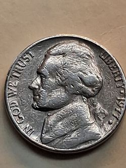 1977 NO MINT MARK NICKEL WITH ERRORS