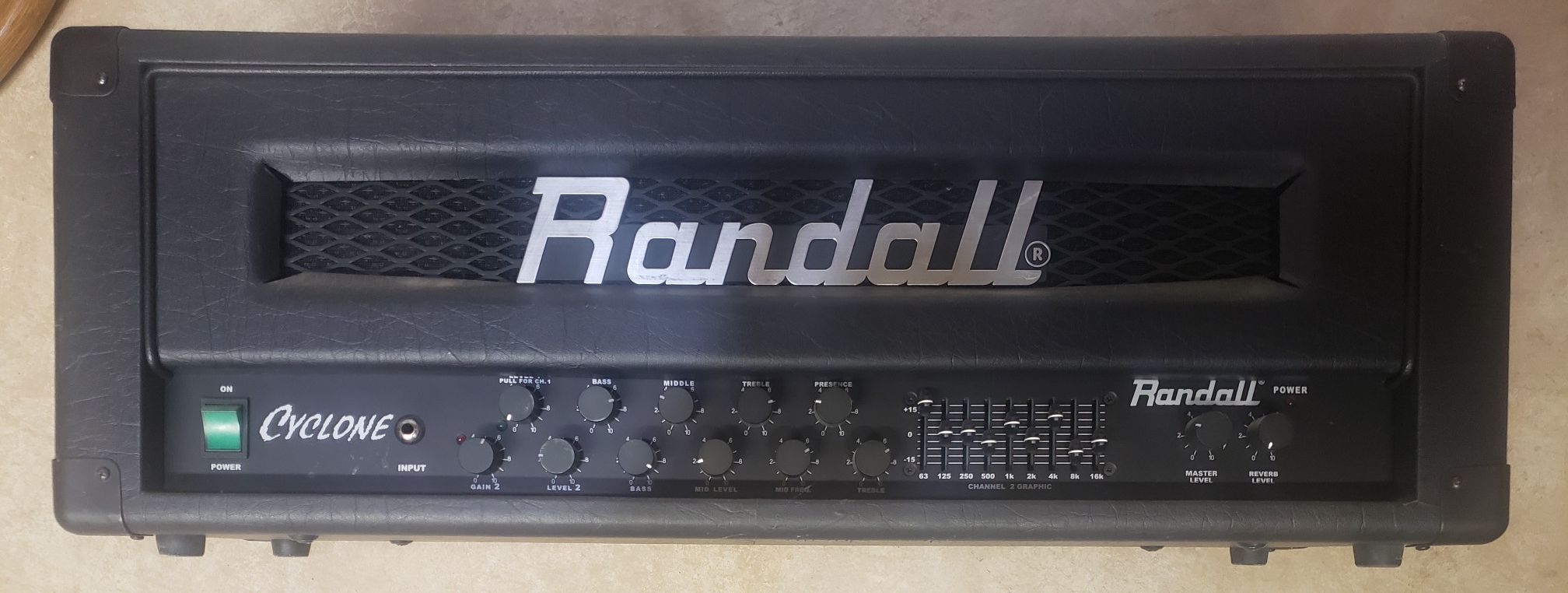 Randall cyclone guitar head 300w