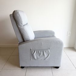 Manual Recliner Chair - Lazy Lounge Chair - Nursery - Living Room - Home Theater