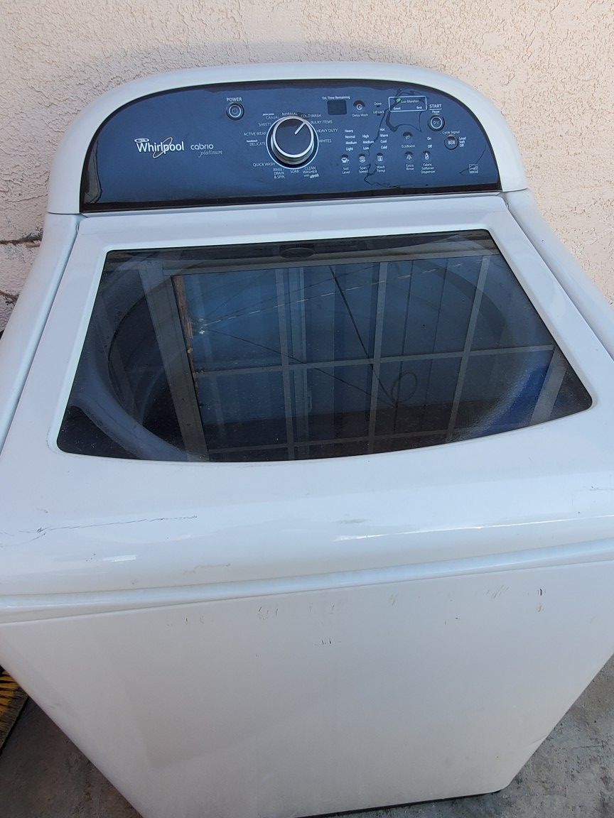 Whirlpool cabrio platinum washer for Sale in Garden Grove, CA OfferUp