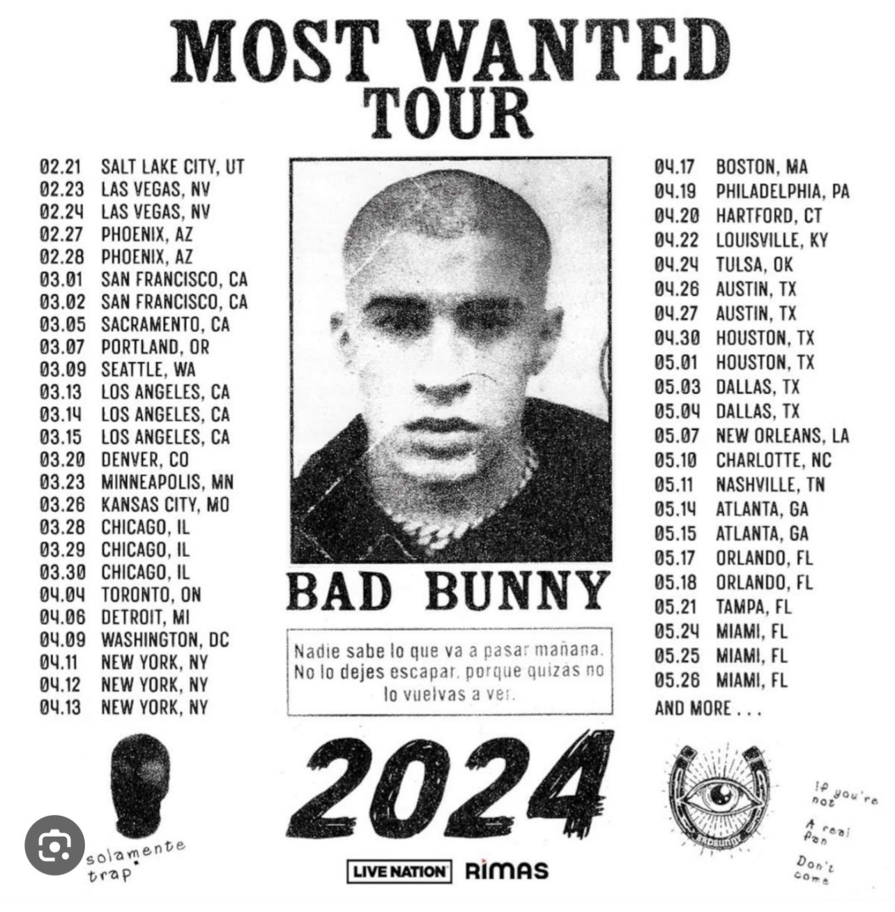 MOST WANTED TOUR - L.A - March 13