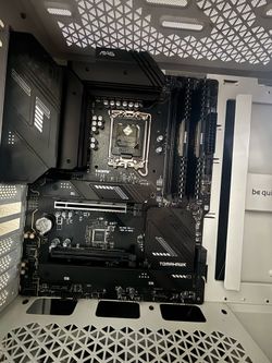 Pc Case and Motherboard