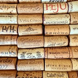 100 Used Fine Wine Corks (Unbroken)
