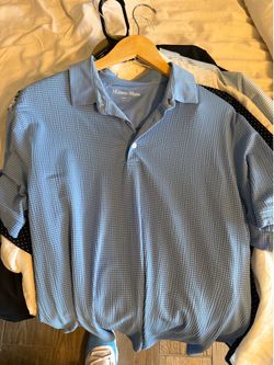 Men’s Large Polo & Quarter-Zip Lot | Rhoback, Peter Millar, Mizzen+Main | 14 Pieces