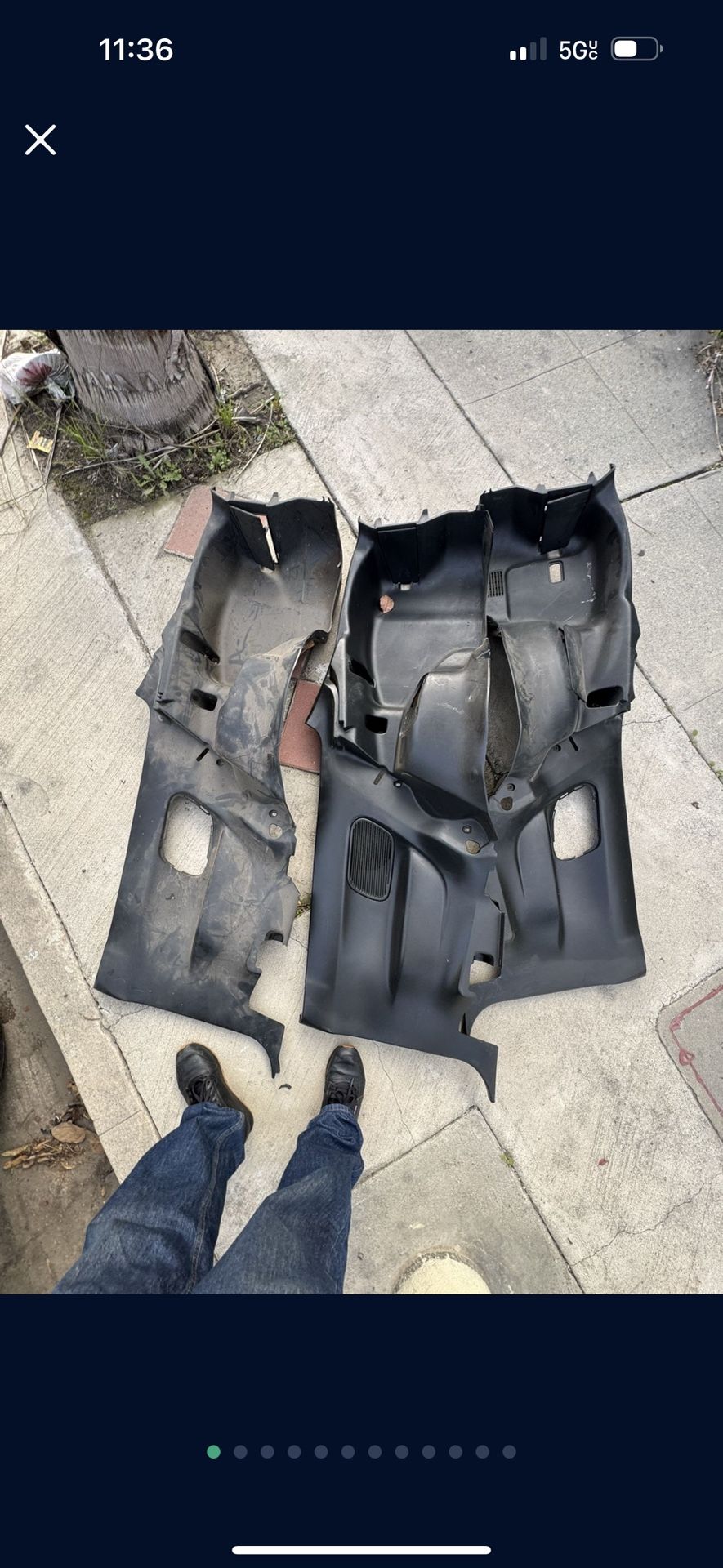 Integra dc2 rear black panels