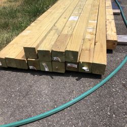 4x4x10 Post Material 
