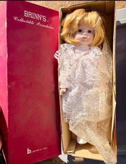 Brinn's Collectible Porcelain Doll 1989