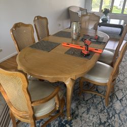 Dining table Set Vintage 