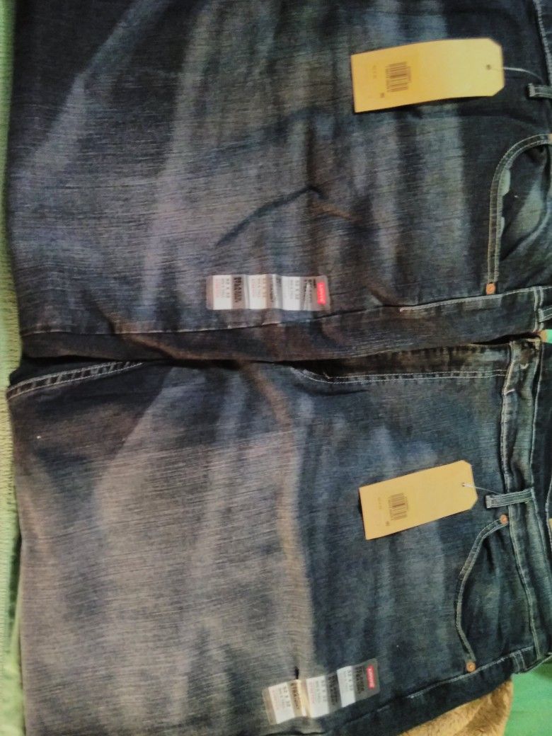 Levi Jeans 52/32 Big And Tall