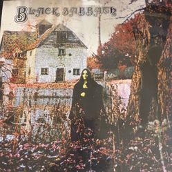 BLACK SABBATH SELF TITLED COLORED VINYL LP SEALED!!