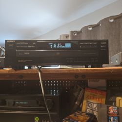  Sony 5-disc carousel CD changer