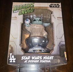Dodgers Star Wars Grogu Bobble Head